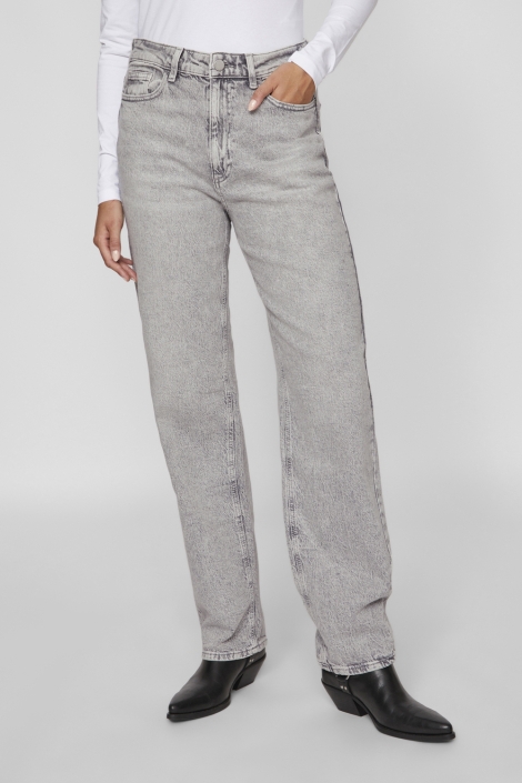 Vila vikelly jaf hw straight jeans-noos